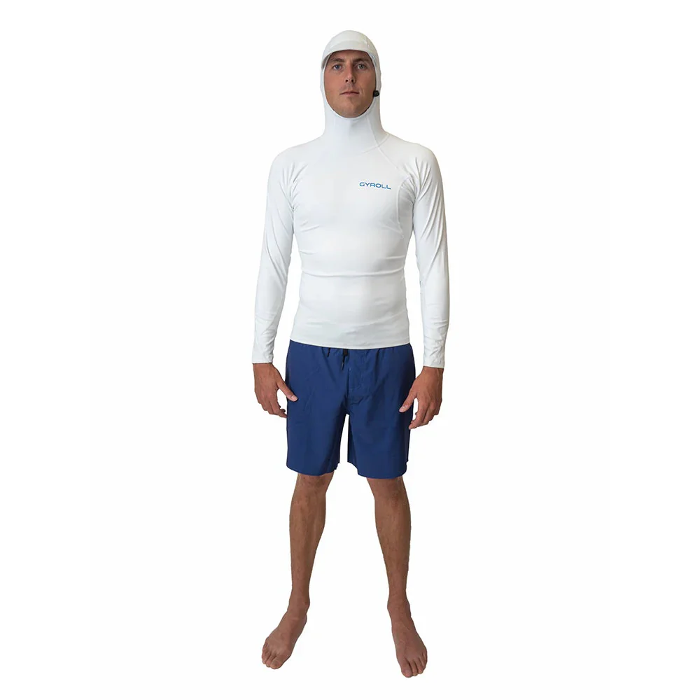 Gyroll Hooded Long Sleeve Lycra Rash Vest - Image 6