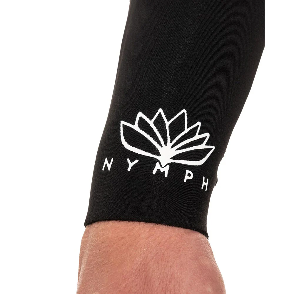 Nymph Wetsuits 2/2mm Yulex Chestzip L/S Springsuit - Black - Image 3
