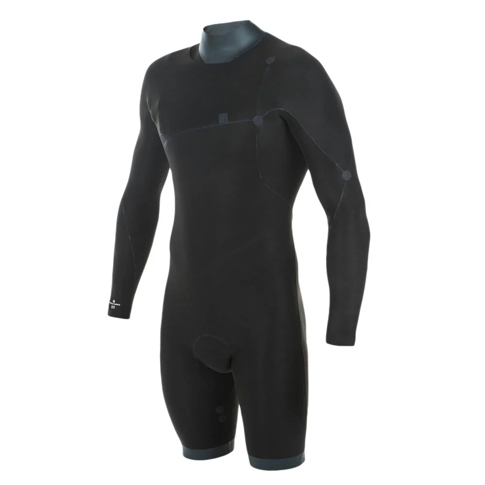 Nymph Wetsuits 2/2mm Yulex Zipperless L/S Springsuit - Midnight Blue - Image 5